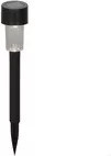 LUMINEO Solarleuchte Gartenstecker Schwarz mit Warmweißem LED-Licht für Garten und Terrasse - Bild 1