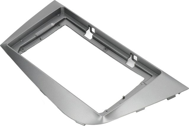 Koogeelife Radioblende Stereo Einbaurahmen für 9 Zoll Armaturenbrett Ersatz für SEAT ALTEA 2004-2015, Grau - Bild 1