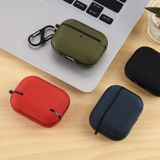 Wasserdichte Schutzhülle aus Nylon und Kunststoff für Apple AirPods Pro 3 inklusive Reinigungsset - Bild 1