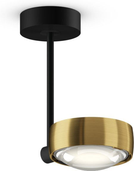 Occhio Sento Faro Up LED-Deckenleuchte mit 20 LEDs in Bronze und Schwarz matt mit Occhio air Modul und warmweißem Licht (2700K) - Bild 1