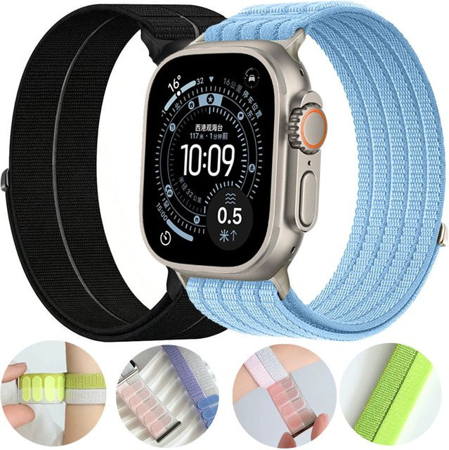 Uhrenarmband Nylon, Textil/NATO, Bunt, Unisex - Bild 1