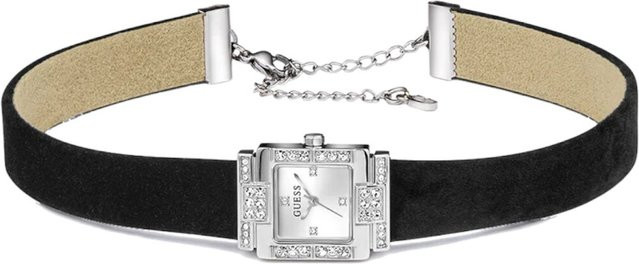 Guess Damenuhr Taylor, Quarz, Edelstahl, Gold, 21 mm, Leder - Bild 1
