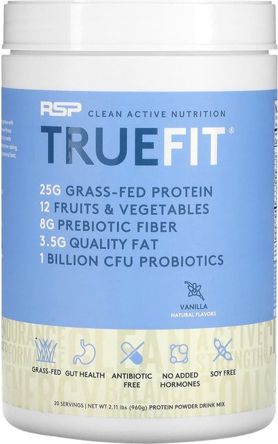 RSP Nutrition, Truefit, Molkenprotein-Shake, Schokolade, 940 g - Bild 1
