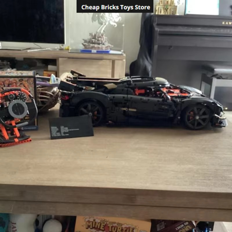 Hot Toys V8 Rennwagen Supersportwagen Hypercar, Bausteine, 4.104 Teile - Bild 3