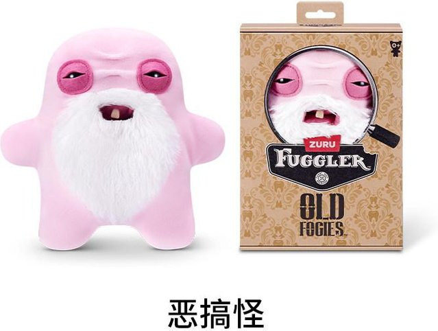 Fuggler Lustiges Hässliches Monster, Plüschpuppe, Weiß, ab 14 Jahren - Bild 1