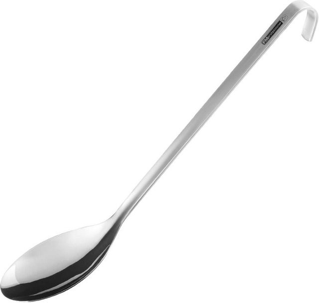 FMprofessional Profi-Servierlöffel aus poliertem Edelstahl in Silber, Länge: 38 cm - Bild 1