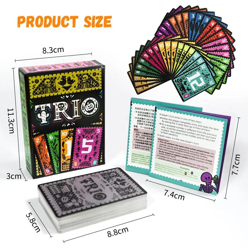 Yiran toy TRIO Strategie Brettspiel ab 3 Jahren - Bild 6