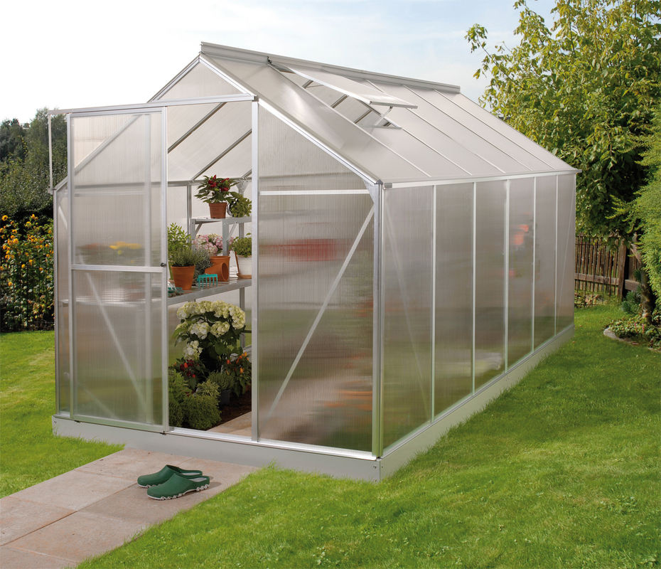 Vitavia Gewächshaus Triton 7500 mit Stahlfundament, eloxiertem Aluminium und 6 mm HKP-Verglasung, 7,5 m² - Bild 3
