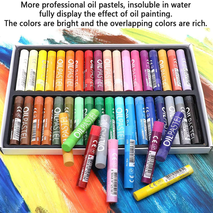 Mungyo Gallery Artists Soft Oil Pastels Profi-Set in Multicolour, wasserlösliche und ungiftige Ölkreiden für professionelle Zeichnungen - Bild 5