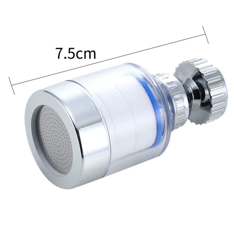 APWIKOGER Wasserhahn-Wasserreinigungsfilter und 360 Grad drehbarer Spritzfilter als wassersparender Wasserhahn-Adapter für die Küche - Bild 3