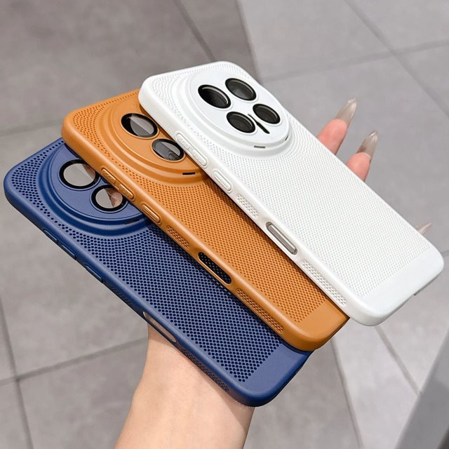 Kühlende Waben-Mesh PC Schutzhülle für Huawei Honor 200 Lite 100 Magic 7 X70i X60 GT Pro mit atmungsaktivem Gitter und harter Abdeckung - Bild 1