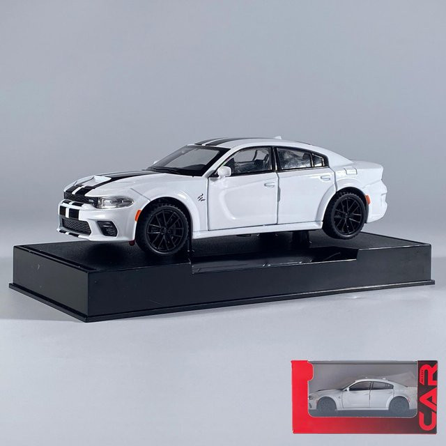 Linyi toy car Dodge Charger Srt Super Sportwagen, Modellauto, 1:32, Metall, ab 14 Jahren - Bild 1