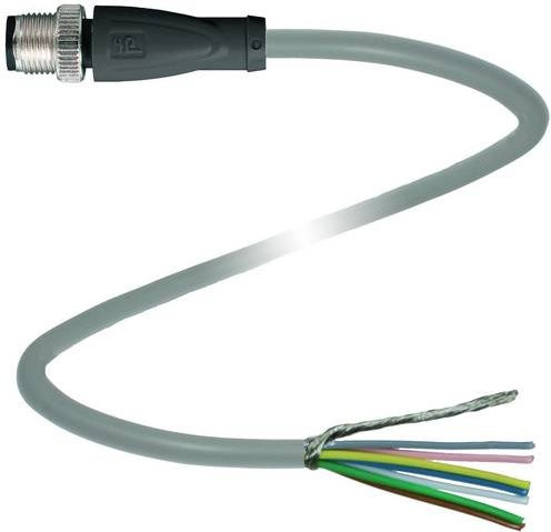 Pepperl+Fuchs 242917 Sensor-Aktor-Steckverbinder konfektioniert, grau, 8-polig, Länge: 2 m - Bild 1