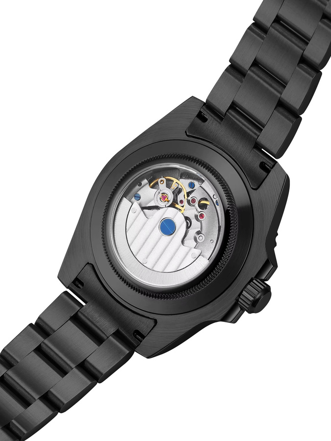 TIME TOKEN Taucheruhr, Automatik, Kohlefaser, Edelstahl, 41 mm, Herren - Bild 5