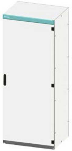 Siemens Schaltschrank aus Stahl in Grau H: 180 cm, B: 80 cm, T: 80 cm - Bild 1