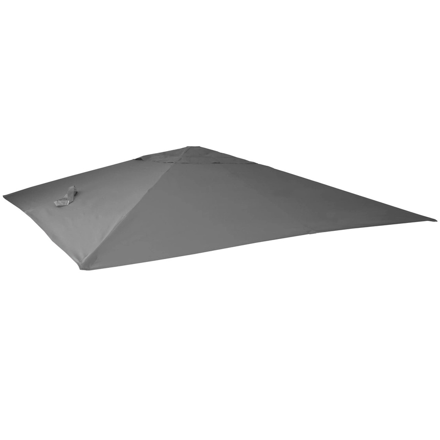 Ersatzbezug für MCW Luxus-Ampelschirm MCW-A96 aus Polyester, Farbe: anthrazit - Bild 3