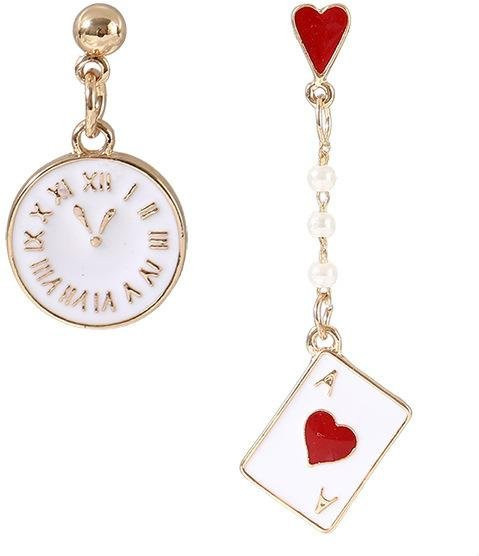 Maiden Alice Ohrstecker, Kupfer, beige, Damen - Bild 1