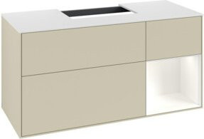V&B Waschtischunterschrank Finion in Lackausführung, Breite: 120 cm, Tiefe: 50,1 cm, Höhe: 50,1 cm - Bild 1