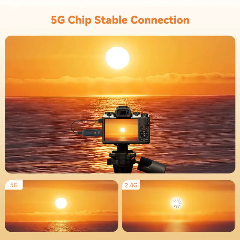 SHOYEE Kabelloser HDMI Video-Sender und -Empfänger Full HD TV-Stick Dongle Adapter in Schwarz - Bild 3