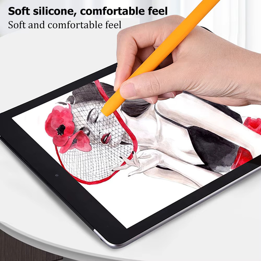 Silikon Schutzhülle für Apple Pencil 1. und 2. Generation stoßfestes Zubehör - Bild 3