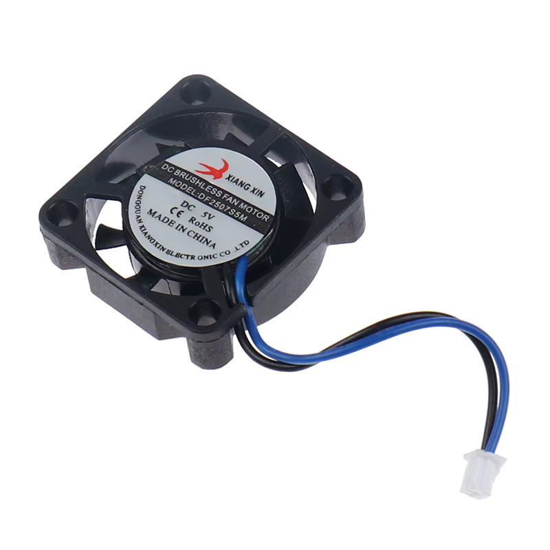 SAFENH Micro Mini Brushless DC5V Lüfter in Schwarz für elektronische Geräte mit hohem Luftstrom und geräuscharmem Betrieb - Bild 2