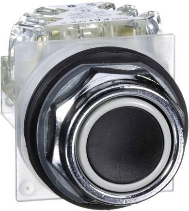 Schneider Electric Drucktaster 9001KR1BH13 Schwarz, flach, Ø 30 mm, 1ÖS - Bild 1