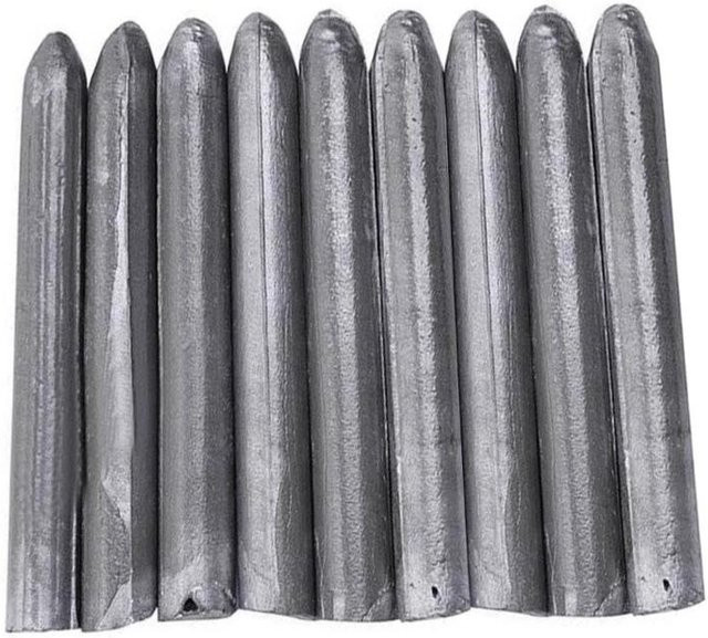 Xudikou Universal Schweißstäbe aus Aluminium in Silber, 9 Stück - Bild 1