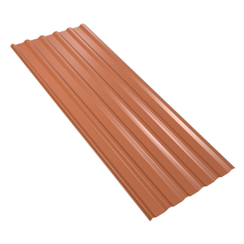 Trapezblech 20/138 ECO Dach aus Stahl in Kupferbraun RAL 8004 von Friedrich von Lien AG - Bild 1