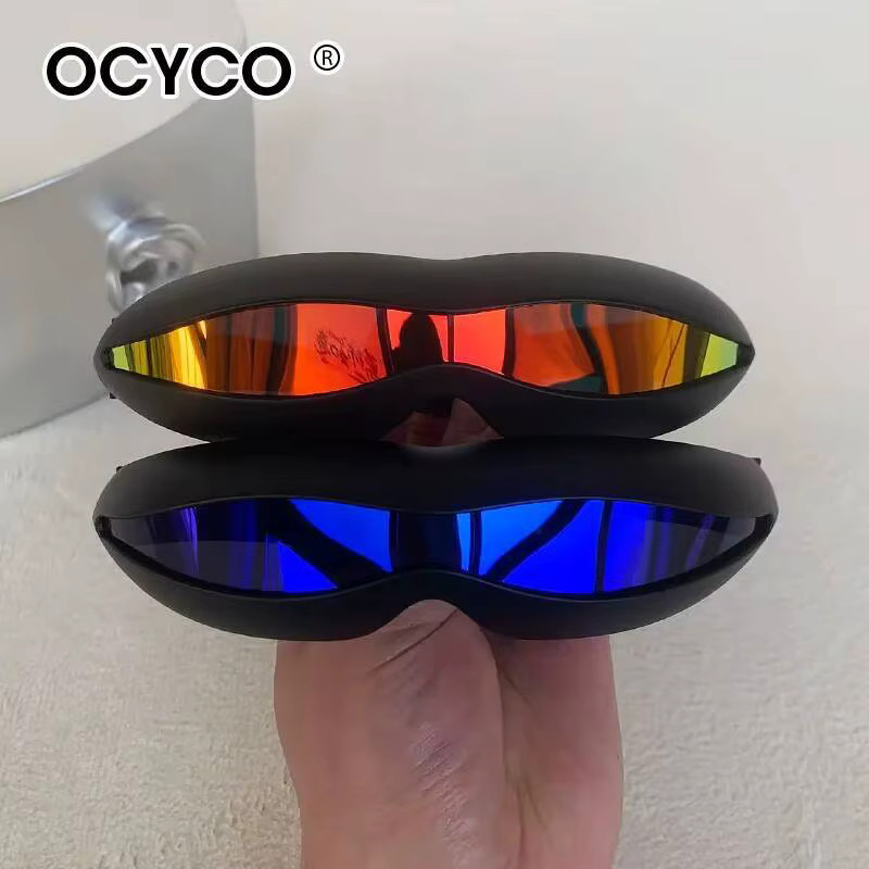 OCYCO Sonnenbrille, Unisex, Vollrand, Black, Plastic, Wrap - Bild 3