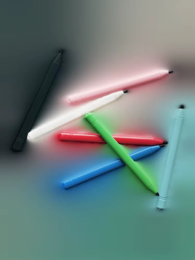 KOQZM LCD-Stylus Elektronischer Stift für Kinder-Graffiti-Board, Plastik-Maltablett, Kinder-Zeichentablett mit Stylus-Stift - Bild 4