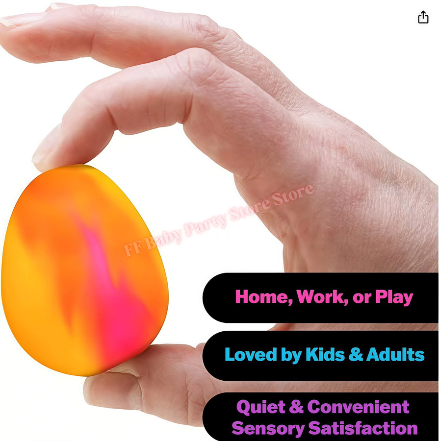 Needoh Goldenes Eiersuche-Spiel Überraschungsbox Oster-Fidget-Spielzeug mit Squishy-Überraschung in Gold und Multicolour zur Stressreduktion für Kinder - Bild 5