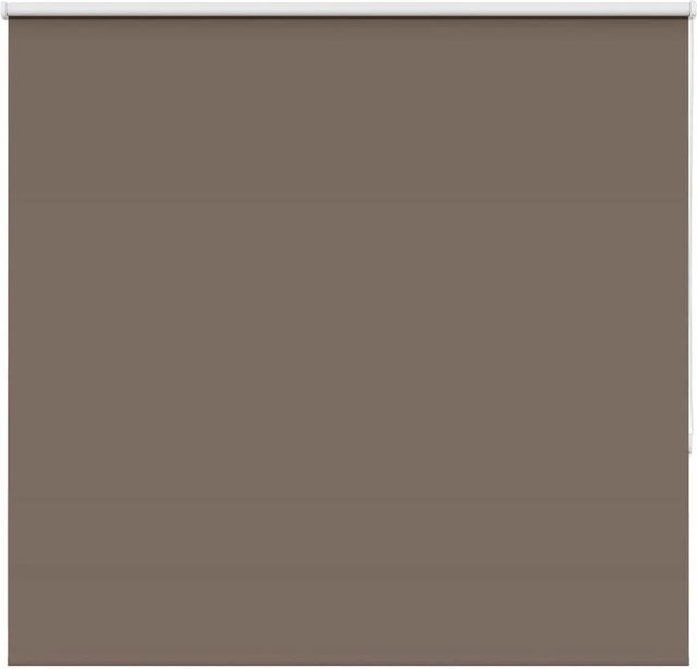 vidaXL Verdunkelungsrollo aus Polyester in Kaffeebraun, B: 145 cm, H: 130 cm - Bild 1