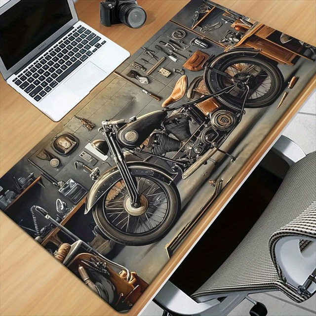 Mairuige Mauspad XXL Motorradteile Computer-Tastaturunterlage in Multicolour - Bild 1