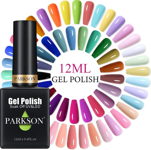 Parkson Gel Nagellack, Nude Red, 12 ml, Glänzend - Bild 1