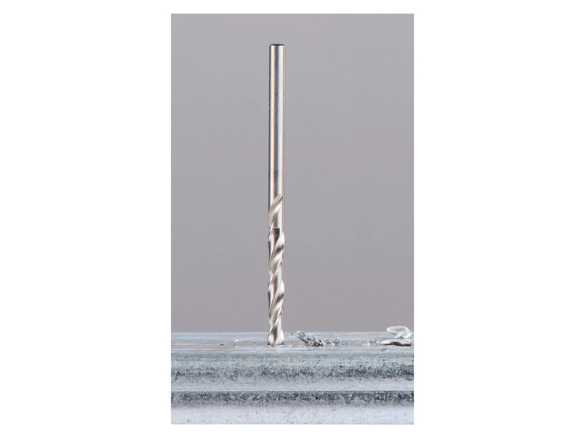 Parkside HSS Spiralbohrer-Set aus Stahl, 15-teilig, Silber - Bild 1