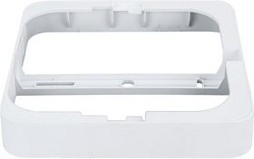 E2 Aufbaurahmen STYLE Q in Weiss B/H/T: 170 x 29 x 170 mm - Bild 1