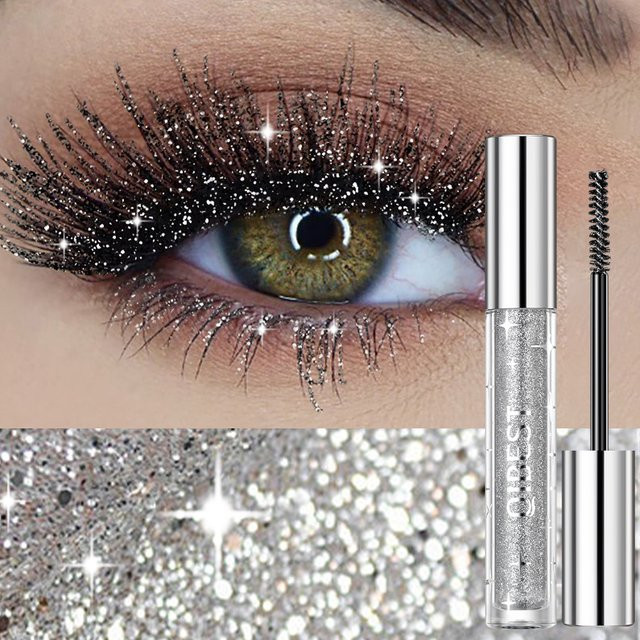 QiBest Mascara, Silver, Schimmernd - Bild 1