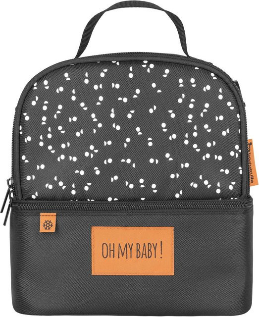 BADABULLE Isolier-Tasche Pick & Go in Schwarz mit 2 Innenfächern und Trageriemen - Bild 1