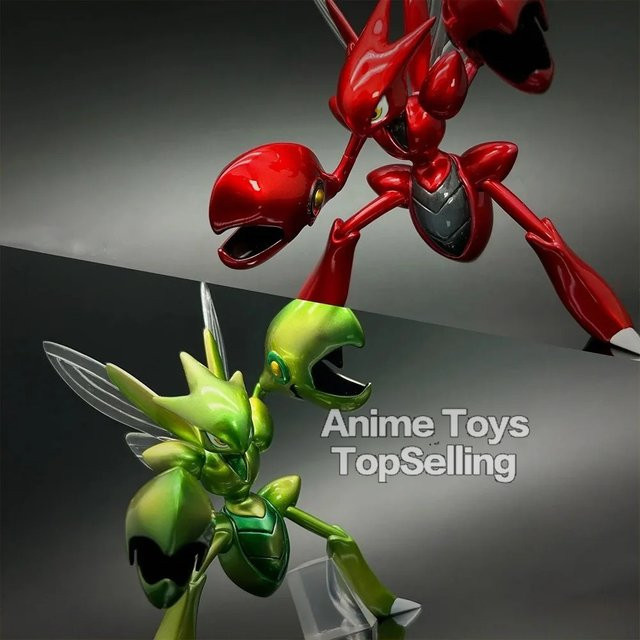 Potdemiel Pokémon Scizor Actionfiguren, PVC, 9cm - Bild 1