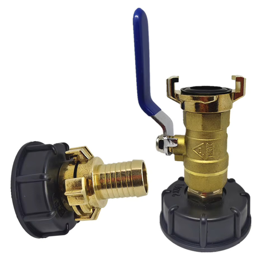 Geka IBC T-Barrel Stecker S60 x 6 mit Hose Tail für Garten und Wasseranschluss - Bild 6