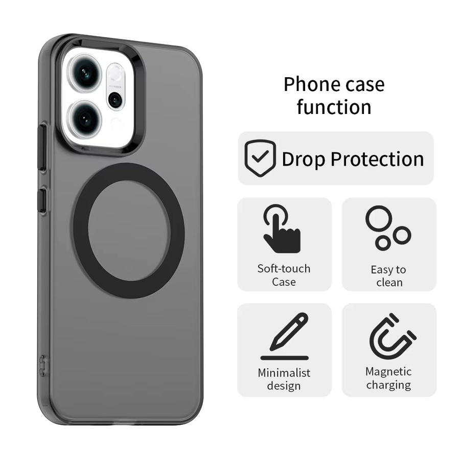 Magnetische kabellose Schutzhülle für OPPO Reno 14 14F 14Pro 13Pro 12Pro 13 12 in Candy Farben - Bild 4