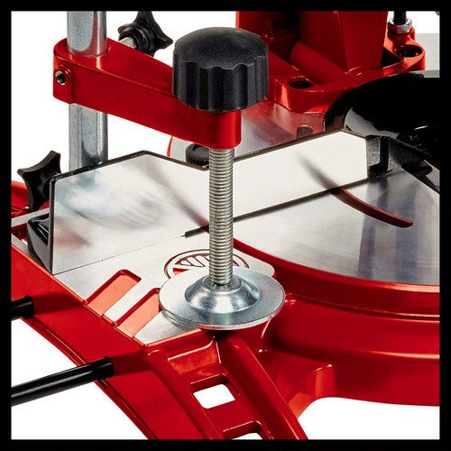 Einhell Kapp- und Gehrungssäge TC-MS 2112 in Rot/Schwarz mit 1400 W und 210 mm Sägeblattdurchmesser - Bild 4
