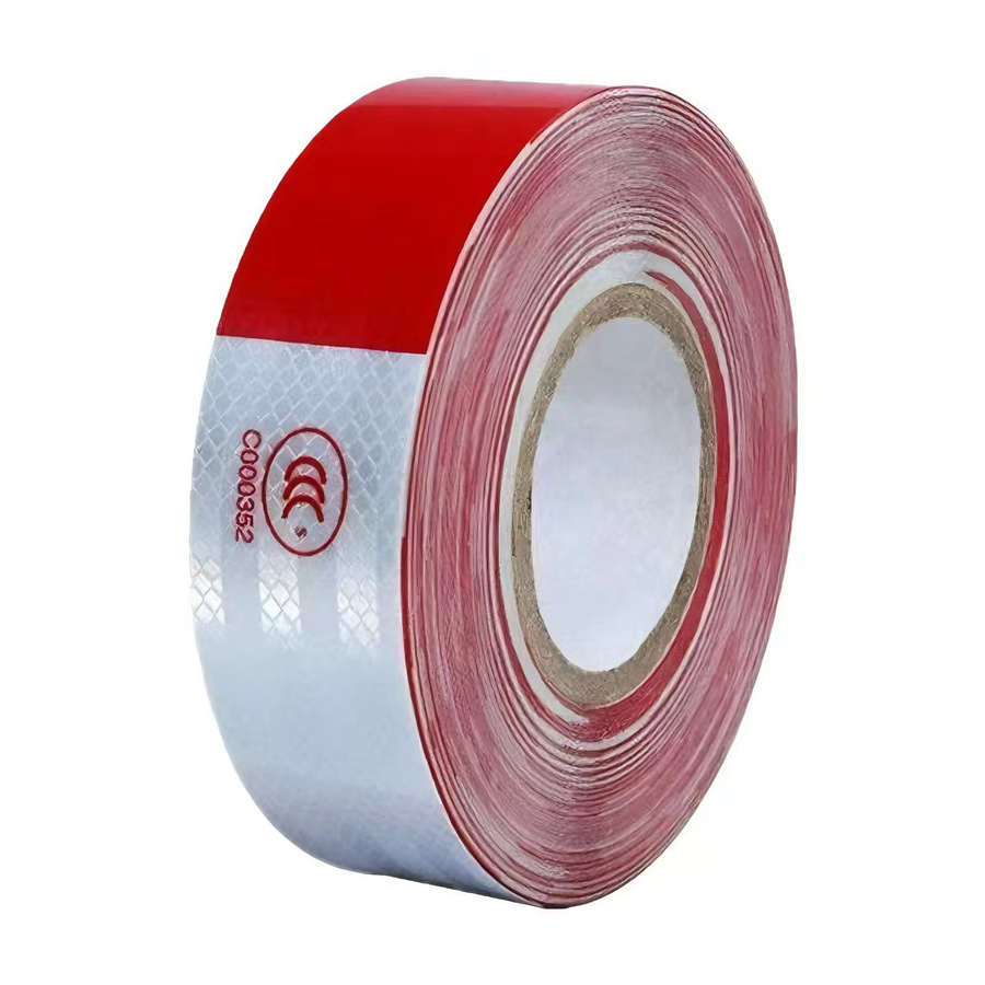 Reflektierendes Klebeband in Rot für LKW und Anhänger, Breite: 5 cm, Länge: 5 m - Bild 2