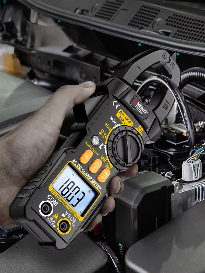 ANENG PN108 Smart Zangenmessgerät Multimeter mit 6000 Zählungen für AC/DC-Spannung, Strom, Widerstand, Kapazität und Diodentest - Bild 6