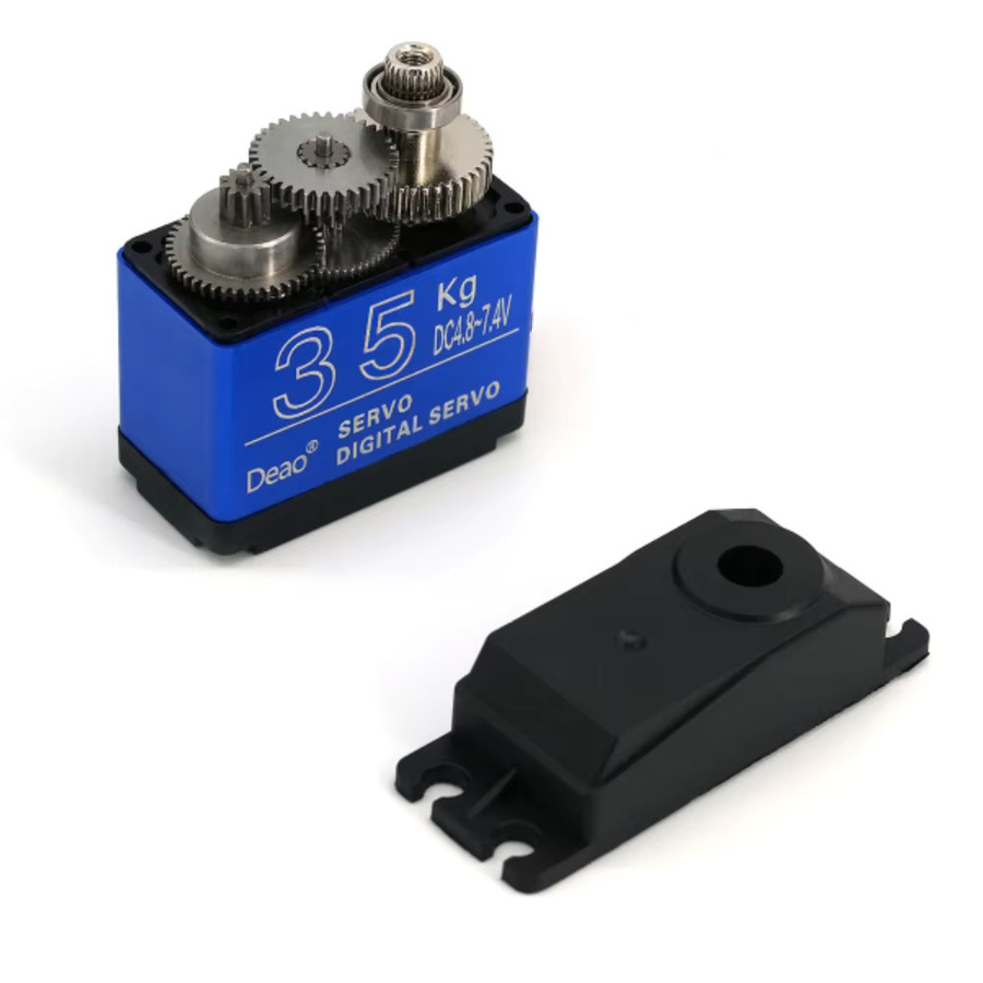 SONGYI Digital-Servo, Wasserdicht, Metallgetriebe, Blau - Bild 3