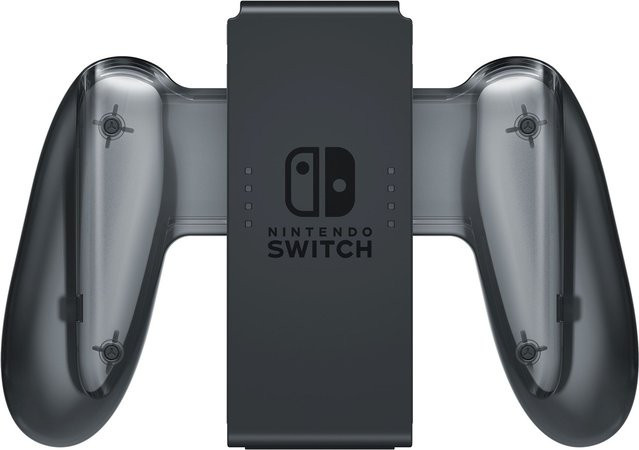 Nintendo Switch Joy-Con Aufladehalterung in Schwarz und Grau - Bild 1