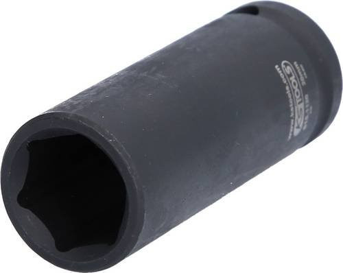 KS Tools Kraft-Steckschlüsseleinsatz 1/2 Zoll Sechskant lang 20mm schwarz aus Stahl - Bild 1