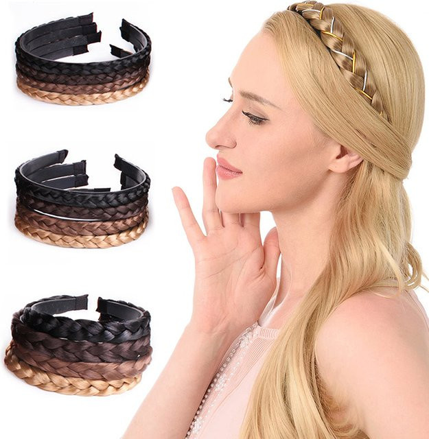Fishbone Braid Lazy Wig Twist Braid Haarband für Damen - Bild 1