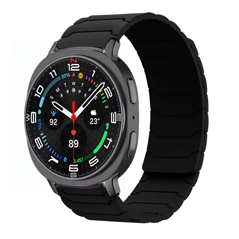 FancyWrist Uhrenarmband Silikon, Schwarz, Unisex - Bild 2