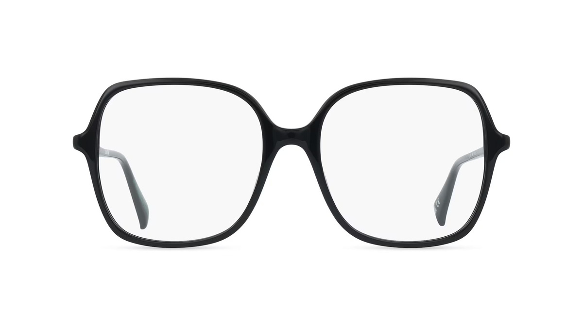 Levi's LV 1107 Korrektionsbrille, Vollrand, Quadratisch, Acetat, schwarz, Damen - Bild 1
